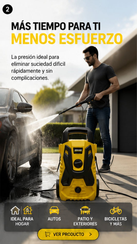 HIDROLAVADORA PROFECIONAL KARCHER 1500PSI